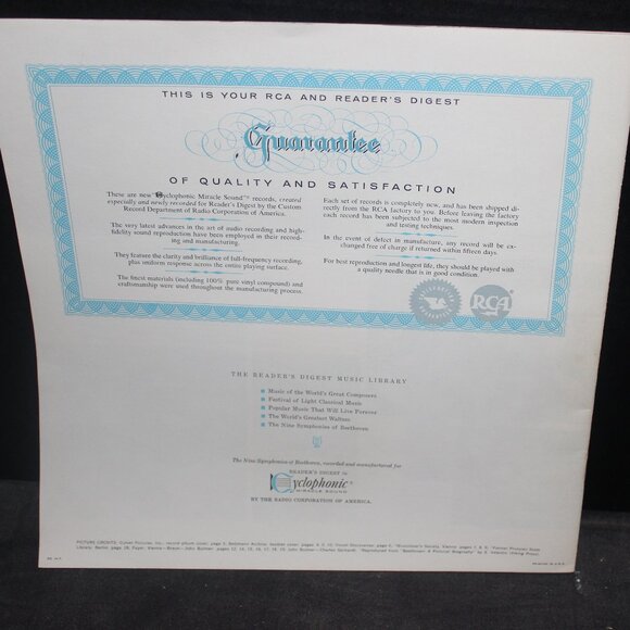 Antique Reader's Digest - Nine Symphonies of Beethoven - Picture 6 of 16